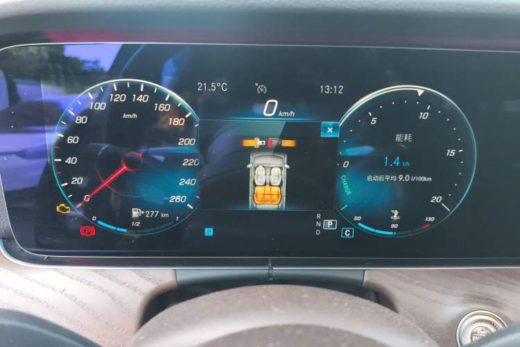 Used Mercedes-Benz E-Class 2021 E 300 L Stylish Model Instrument Cluster