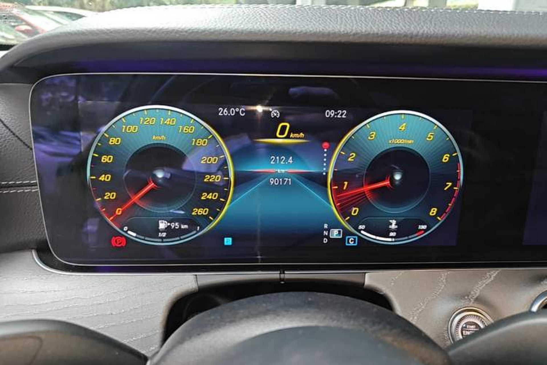 Used Mercedes-Benz E-Class 2021 E 300 L Sporty and Stylish Model Instrument Cluster