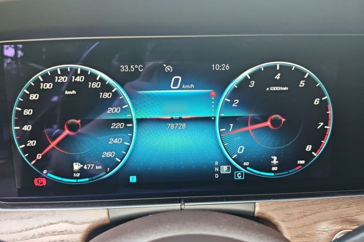 Used Mercedes-Benz E-Class 2021 E 300 L Stylish Model Instrument Cluster