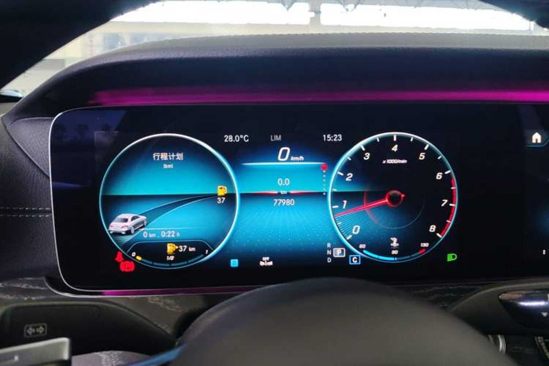 Used Mercedes-Benz E-Class 2021 E 300 L Stylish Model Instrument Cluster