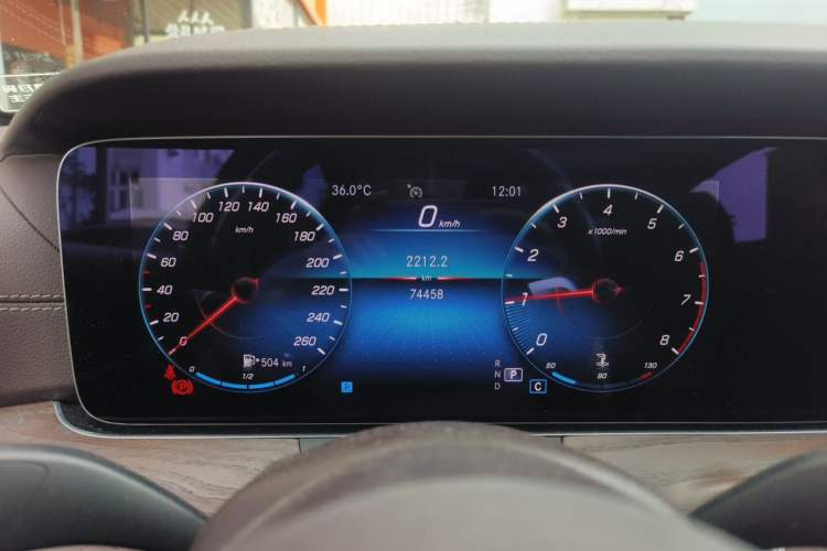 Used Mercedes-Benz E-Class 2021 E 300 L Luxury Model Instrument Cluster