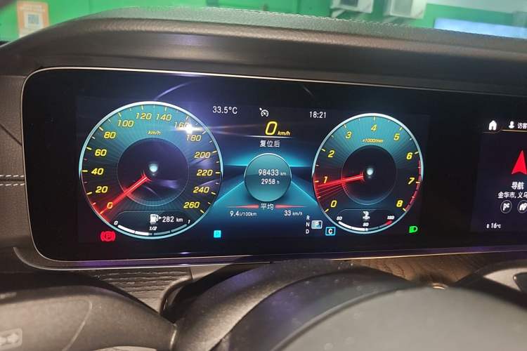 Used Mercedes-Benz E-Class 2021 E 260 Stylish Sports Edition Instrument Cluster