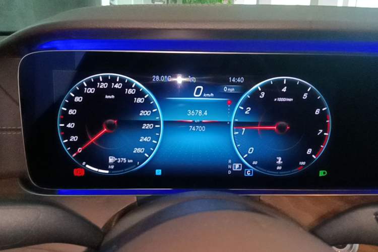 Used Mercedes-Benz E-Class 2021 Facelift E 260 L Instrument Cluster