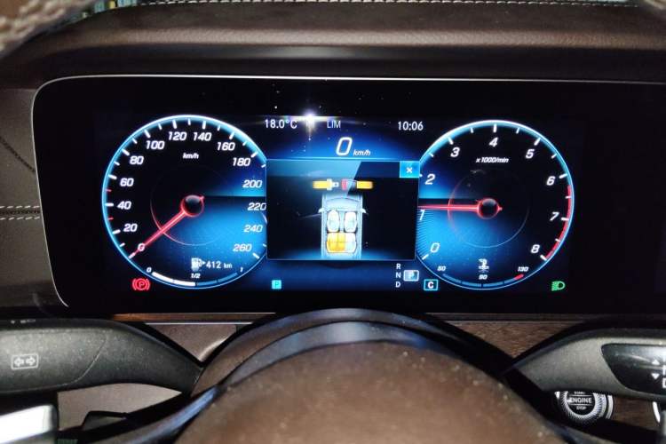Used Mercedes-Benz E-Class 2021 E 300 L Stylish Model Instrument Cluster