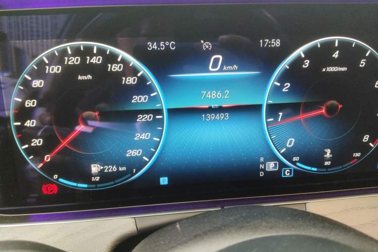 Used Mercedes-Benz E-Class 2021 E 300 L Sport Luxury Edition Instrument Cluster