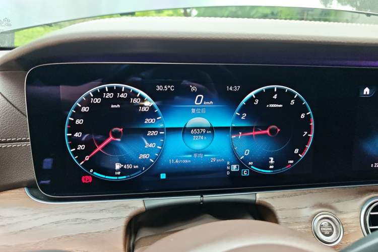 Used Mercedes-Benz E-Class 2021 E 300 L Luxury Model Instrument Cluster