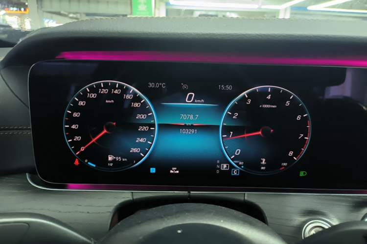 Used Mercedes-Benz E-Class 2021 E 300 L Sporty and Stylish Model Instrument Cluster