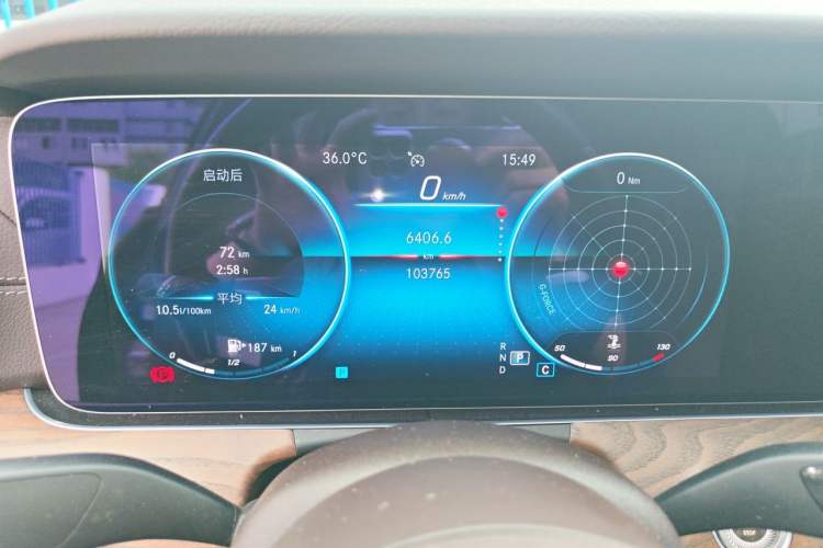 Used Mercedes-Benz E-Class 2021 Facelift E 300 L Stylish Edition Instrument Cluster