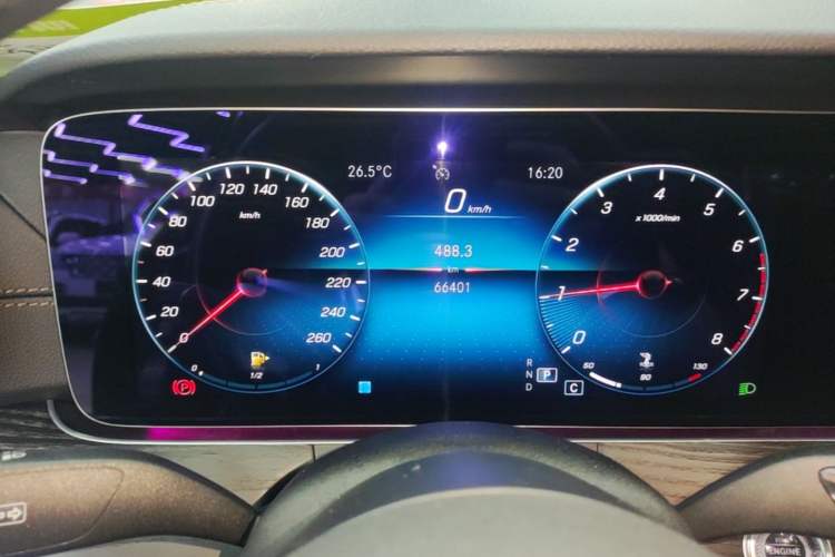 Used Mercedes-Benz E-Class 2021 Restyled E 300 L Sporty and Stylish Edition Instrument Cluster