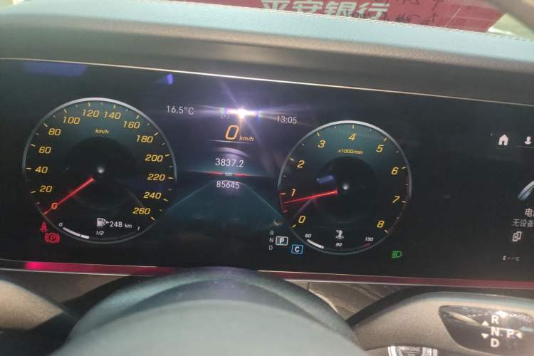 Used Mercedes-Benz E-Class 2021 E 300 L Sporty and Stylish Model Instrument Cluster