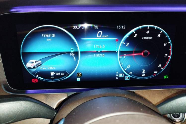 Used Mercedes-Benz E-Class 2021 E 300 L Stylish Model Instrument Cluster