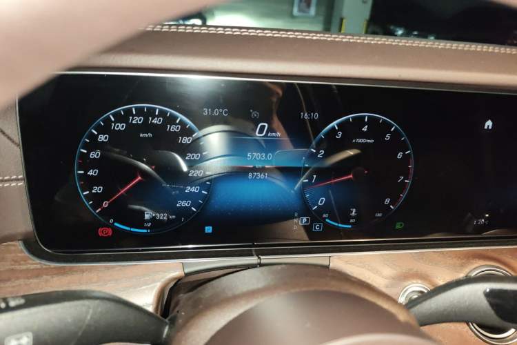 Used Mercedes-Benz E-Class 2021 E 300 L Luxury Model Instrument Cluster