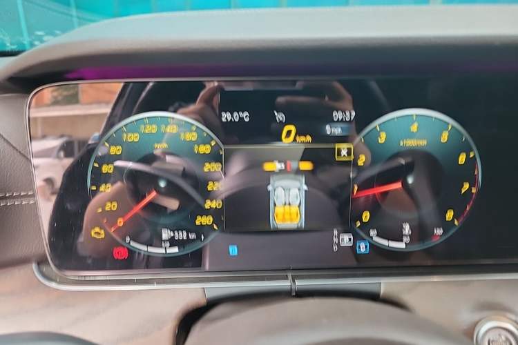 Used Mercedes-Benz E-Class 2021 E 300 L Luxury Model Instrument Cluster