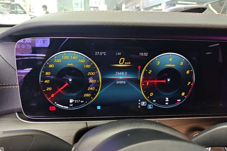 Used Mercedes-Benz E-Class 2021 E 300 L Sporty and Stylish Model Instrument Cluster