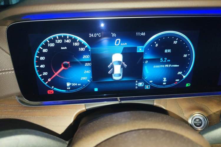 Used Mercedes-Benz E-Class 2021 E 300 L Luxury Model Instrument Cluster