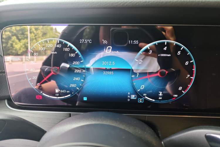 Used Mercedes-Benz E-Class 2021 Restyled E 300 L Sporty and Stylish Edition Instrument Cluster