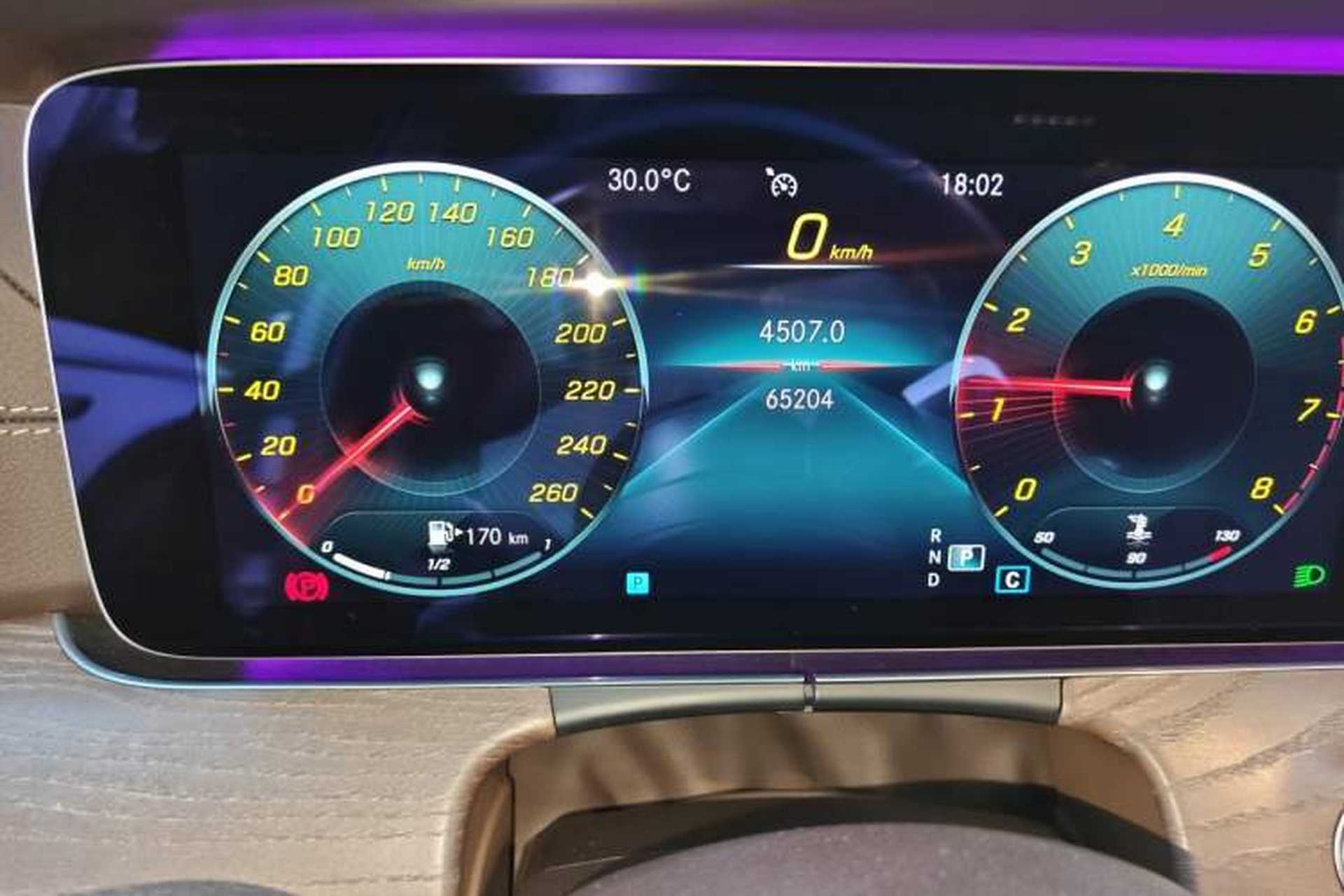 Used Mercedes-Benz E-Class 2021 E 300 L Stylish Model Instrument Cluster