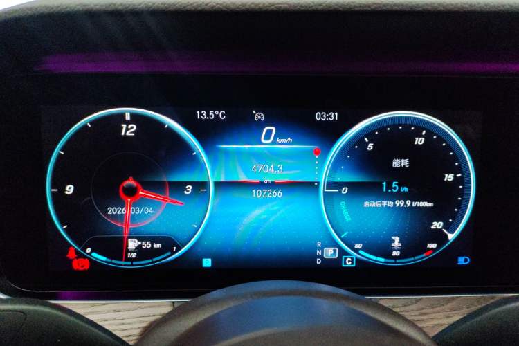 Used Mercedes-Benz E-Class 2021 E 300 L Stylish Model Instrument Cluster