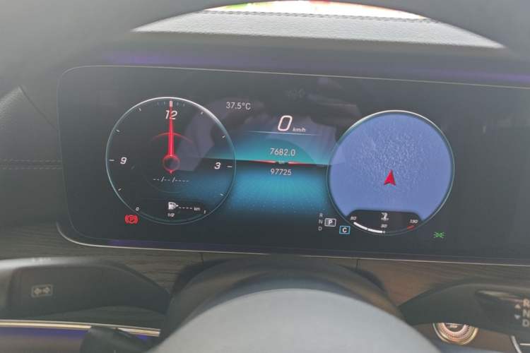 Used Mercedes-Benz E-Class 2021 E 300 L Sporty and Stylish Model Instrument Cluster