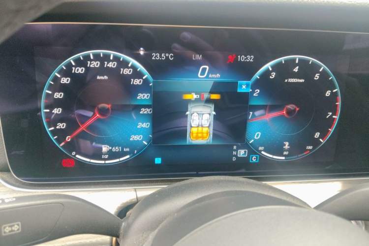 Used Mercedes-Benz E-Class 2021 Restyled E 300 L Sporty and Stylish Edition Instrument Cluster