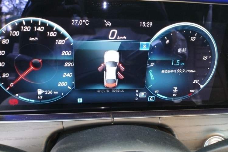 Used Mercedes-Benz E-Class 2021 E 300 L Sporty and Stylish Model Instrument Cluster