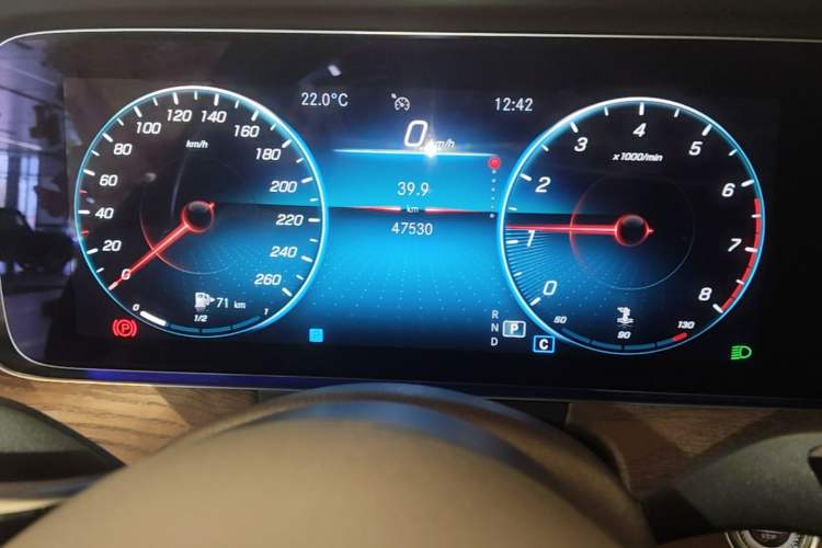 Used Mercedes-Benz E-Class 2021 Facelift E 300 L Stylish Edition Instrument Cluster