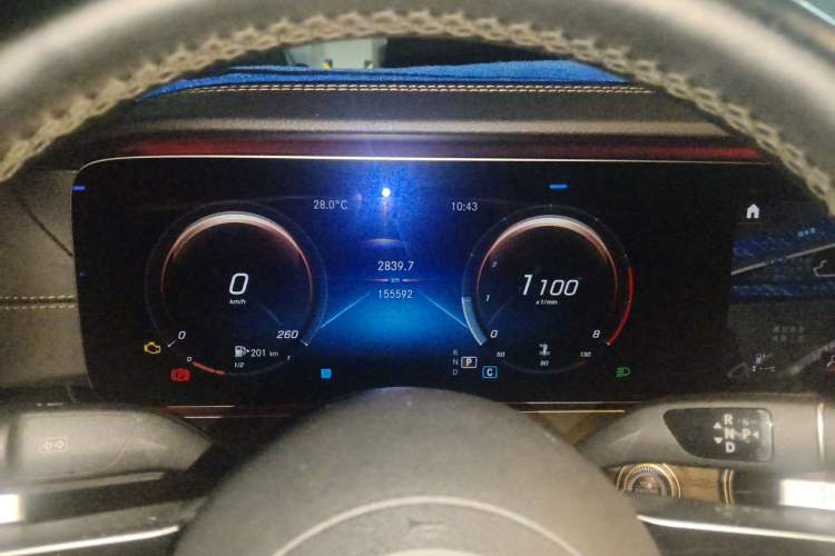 Used Mercedes-Benz E-Class 2021 E 300 L Sporty and Stylish Model Instrument Cluster