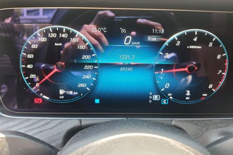 Used Mercedes-Benz E-Class 2021 Updated E 260 Fashion Sport Edition Instrument Cluster