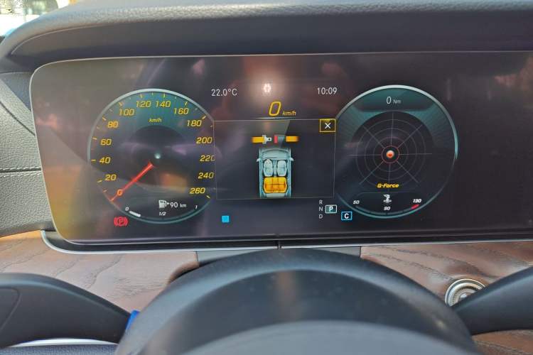 Used Mercedes-Benz E-Class 2021 E 300 L Luxury Model Instrument Cluster