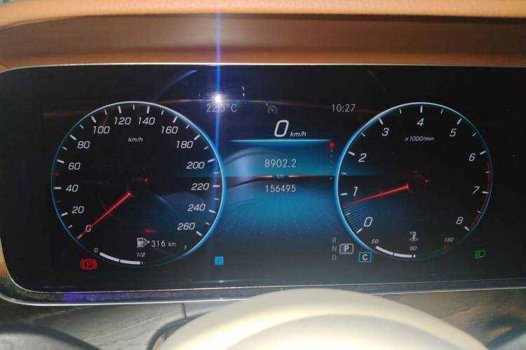 Used Mercedes-Benz E-Class 2021 Facelift E 300 L Stylish Edition Instrument Cluster