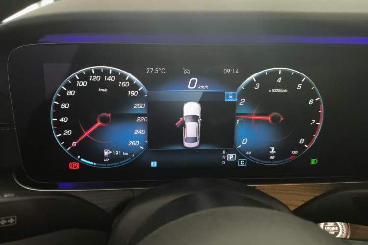 Used Mercedes-Benz E-Class 2021 E 300 L Sporty and Stylish Model Instrument Cluster