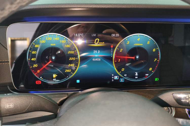 Used Mercedes-Benz E-Class 2021 E 300 L Sporty and Stylish Model Instrument Cluster