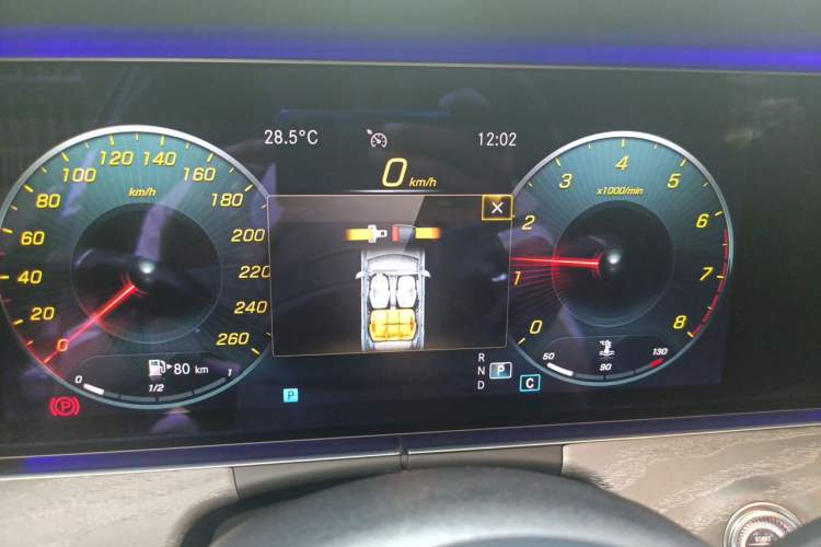 Used Mercedes-Benz E-Class 2021 E 300 L Luxury Model Instrument Cluster