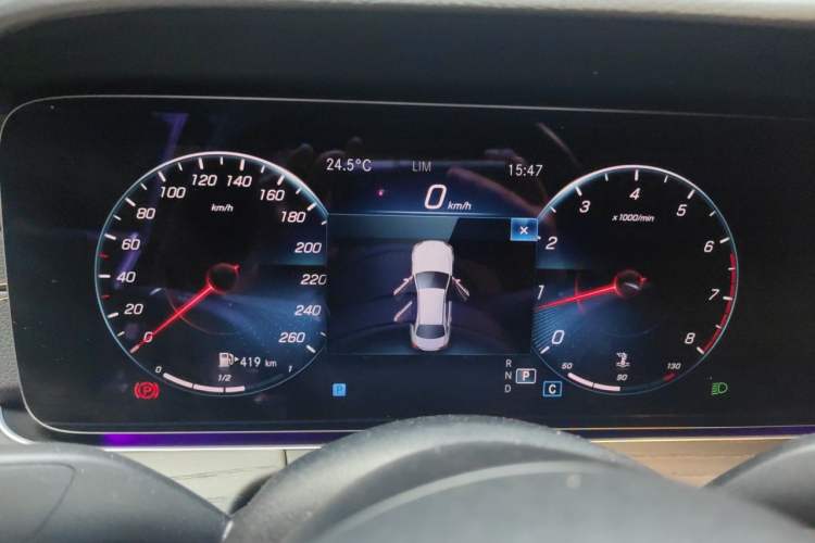 Used Mercedes-Benz E-Class 2021 Facelift E 260 L Sport Edition Instrument Cluster