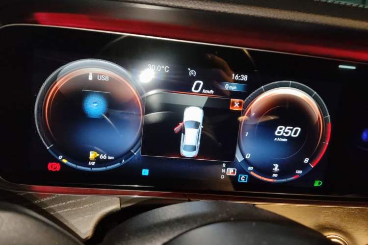 Used Mercedes-Benz E-Class 2021 E 300 L Sporty and Stylish Model Instrument Cluster