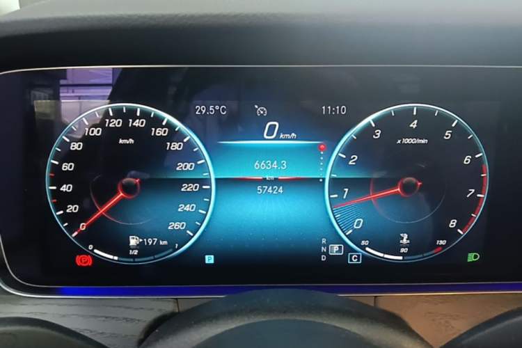 Used Mercedes-Benz E-Class 2021 Updated E 260 Fashion Sport Edition Instrument Cluster