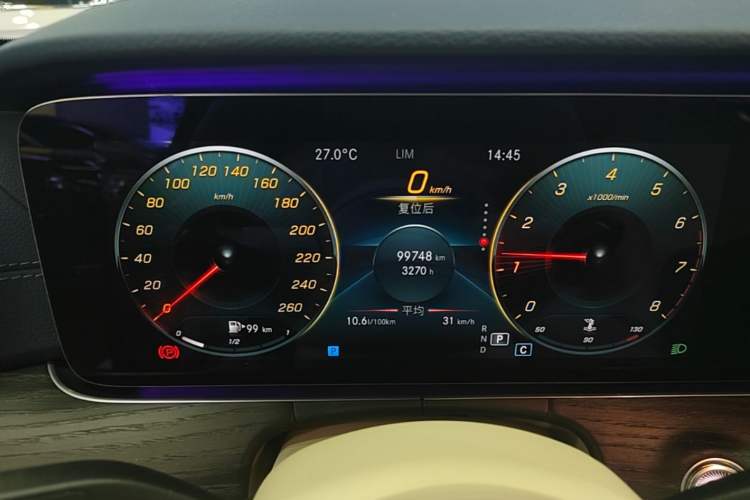 Used Mercedes-Benz E-Class 2021 E 300 L Stylish Model Instrument Cluster