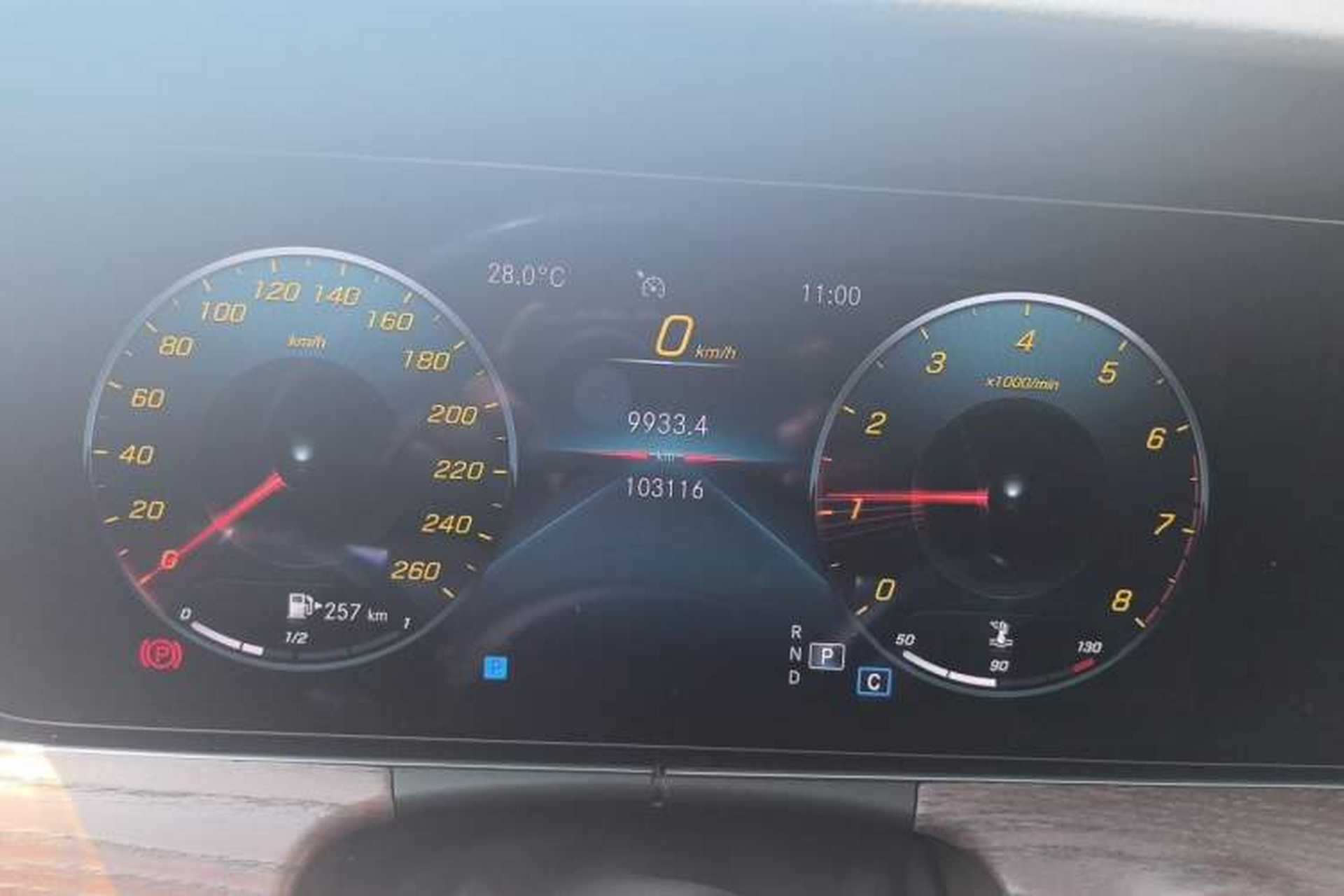Used Mercedes-Benz E-Class 2021 Restyled E 300 L Sporty and Stylish Edition Instrument Cluster