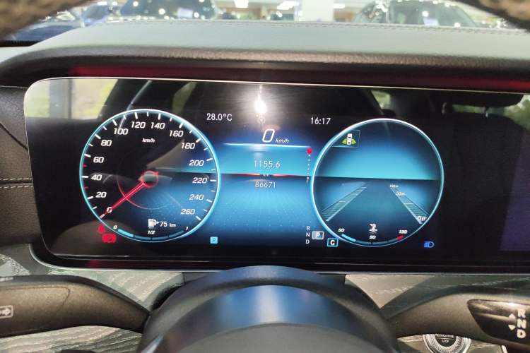 Used Mercedes-Benz E-Class 2021 E 300 L Luxury Model Instrument Cluster