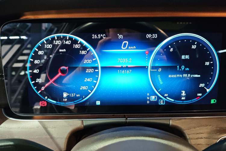 Used Mercedes-Benz E-Class 2021 E 300 L Stylish Model Instrument Cluster