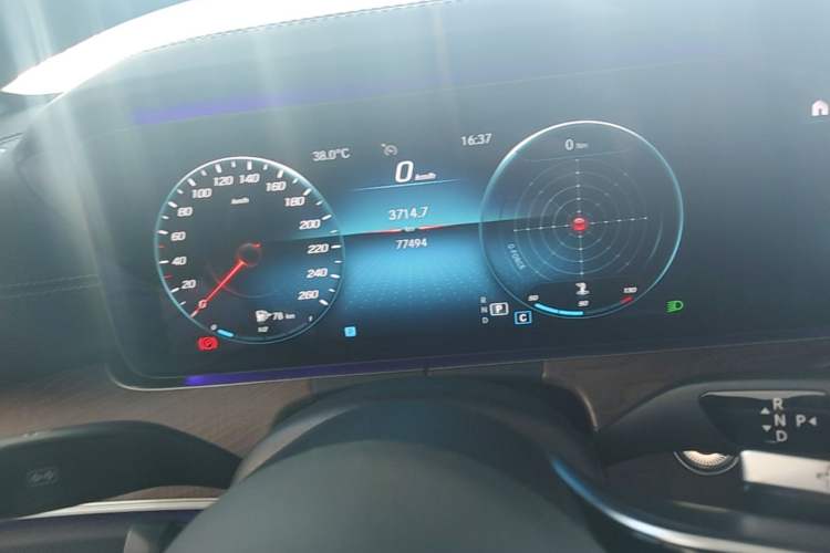 Used Mercedes-Benz E-Class 2021 E 300 L Luxury Model Instrument Cluster