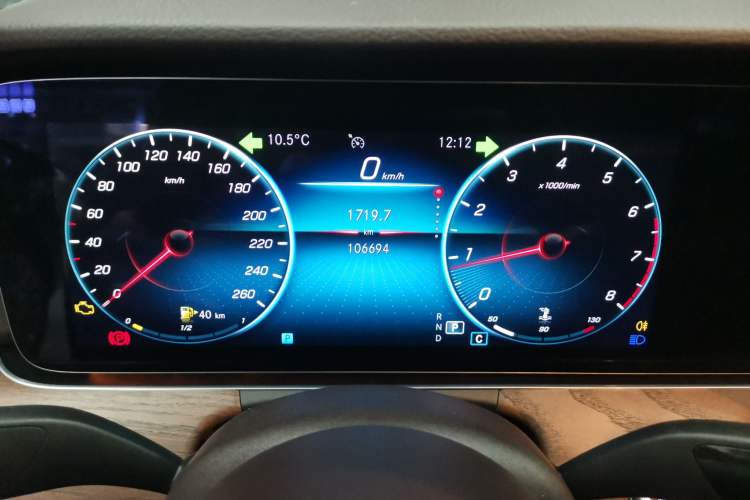 Used Mercedes-Benz E-Class 2021 Facelift E 300 L Stylish Edition Instrument Cluster
