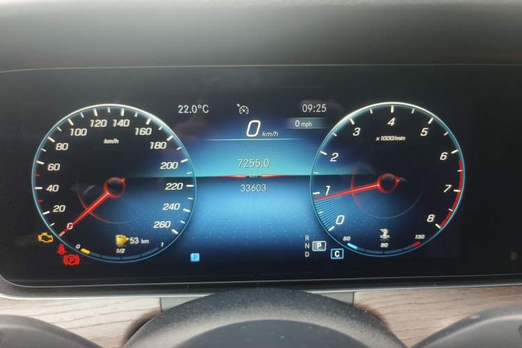Used Mercedes-Benz E-Class 2021 E 300 L Luxury Model Instrument Cluster