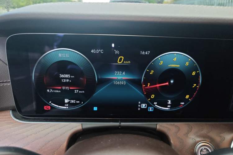 Used Mercedes-Benz E-Class 2021 Restyled E 300 L Luxury Edition Instrument Cluster