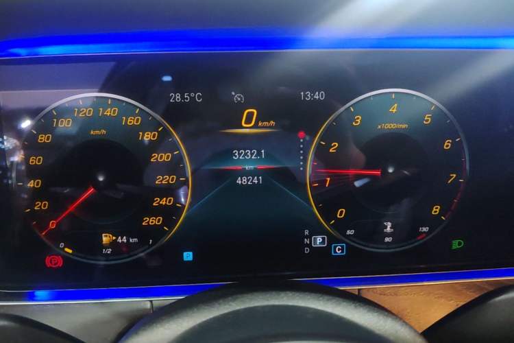 Used Mercedes-Benz E-Class 2021 E 300 L Sporty and Stylish Model Instrument Cluster
