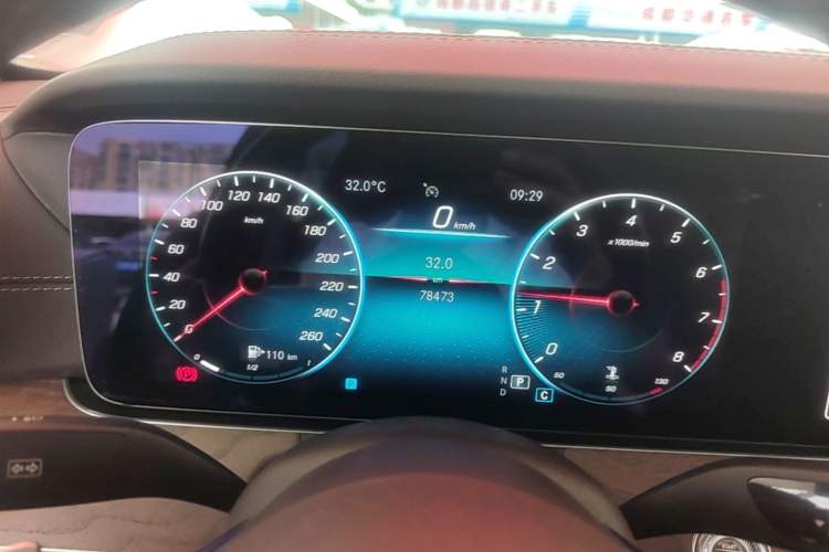 Used Mercedes-Benz E-Class 2021 Facelift E 260 L Instrument Cluster