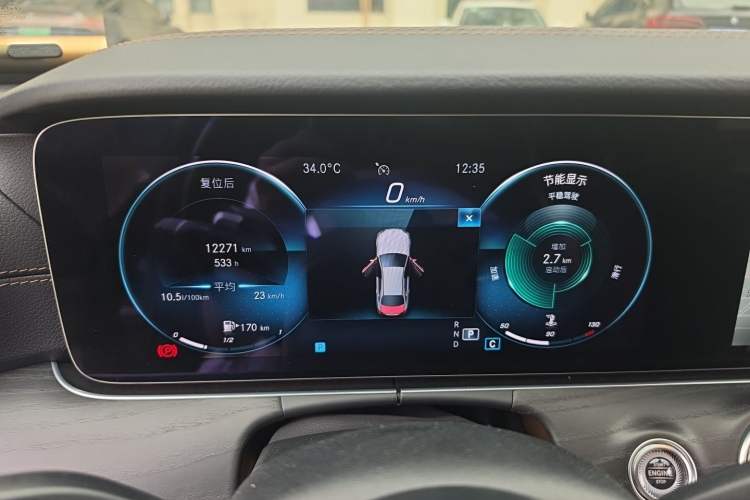 Used Mercedes-Benz E-Class 2021 Restyled E 300 L Sporty and Stylish Edition Instrument Cluster