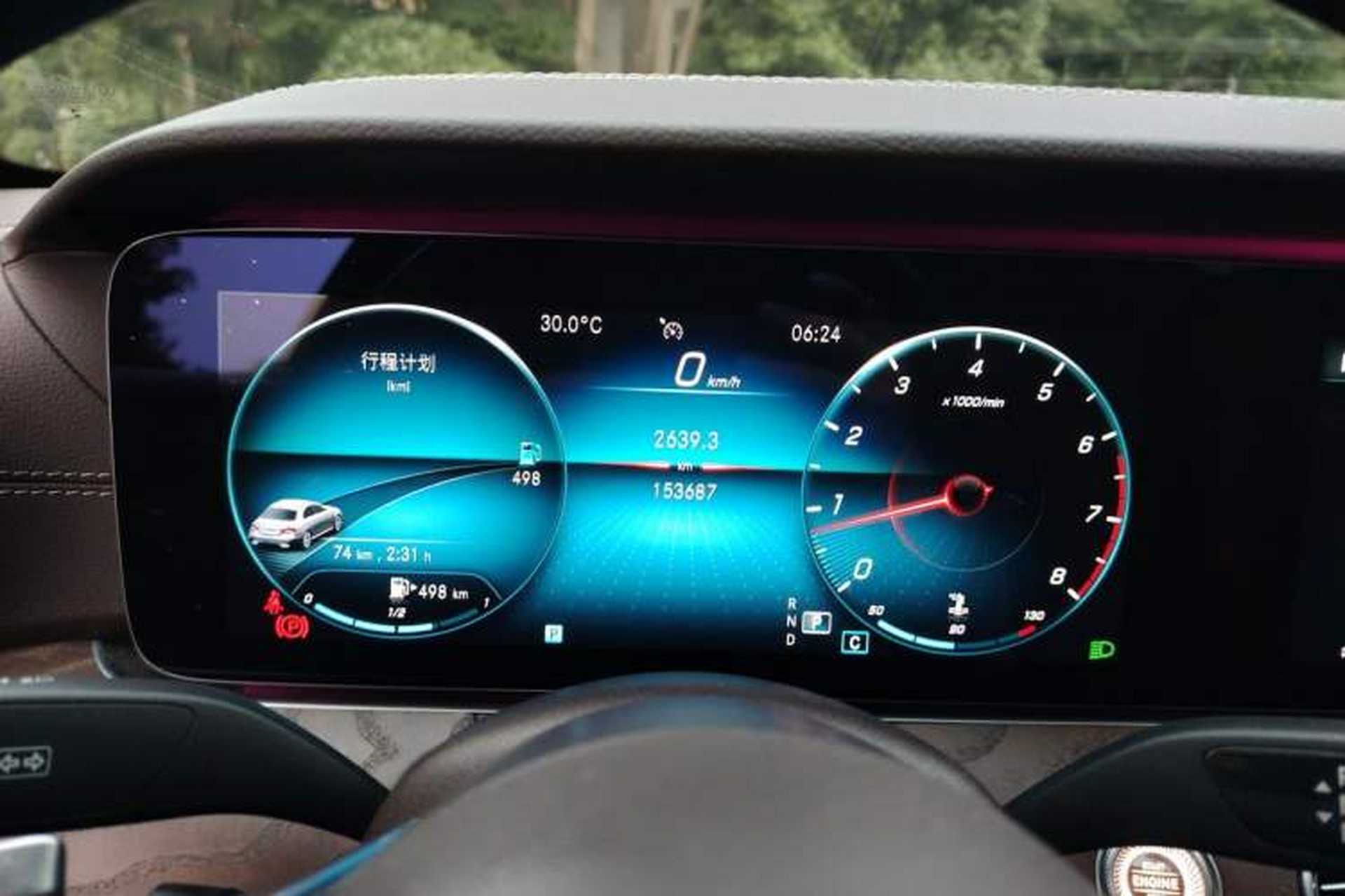 Used Mercedes-Benz E-Class 2021 E 300 L Stylish Model Instrument Cluster