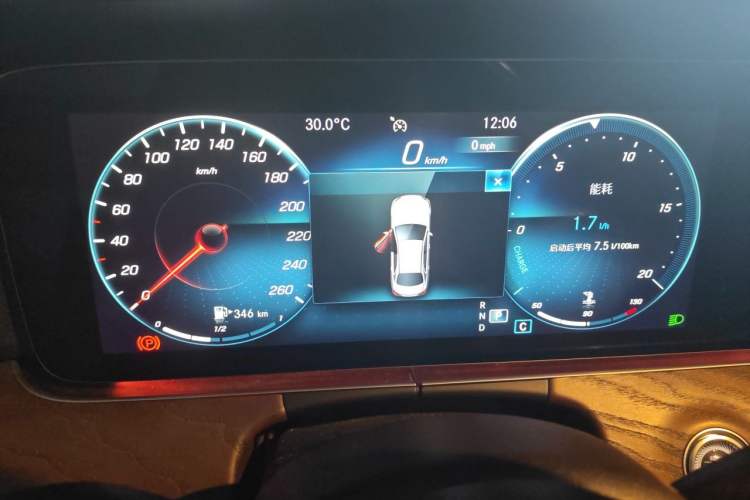 Used Mercedes-Benz E-Class 2021 Facelift E 260 L Instrument Cluster