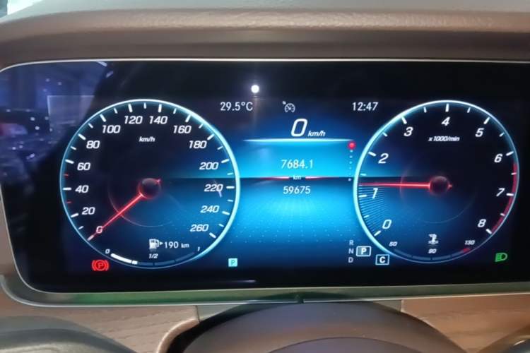 Used Mercedes-Benz E-Class 2021 Restyled E 300 L Luxury Edition Instrument Cluster